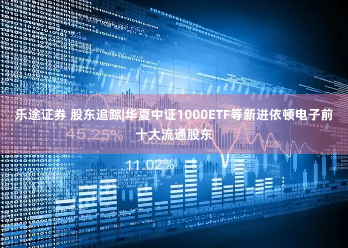 乐途证券 股东追踪|华夏中证1000ETF等新进依顿电子前十大流通股东